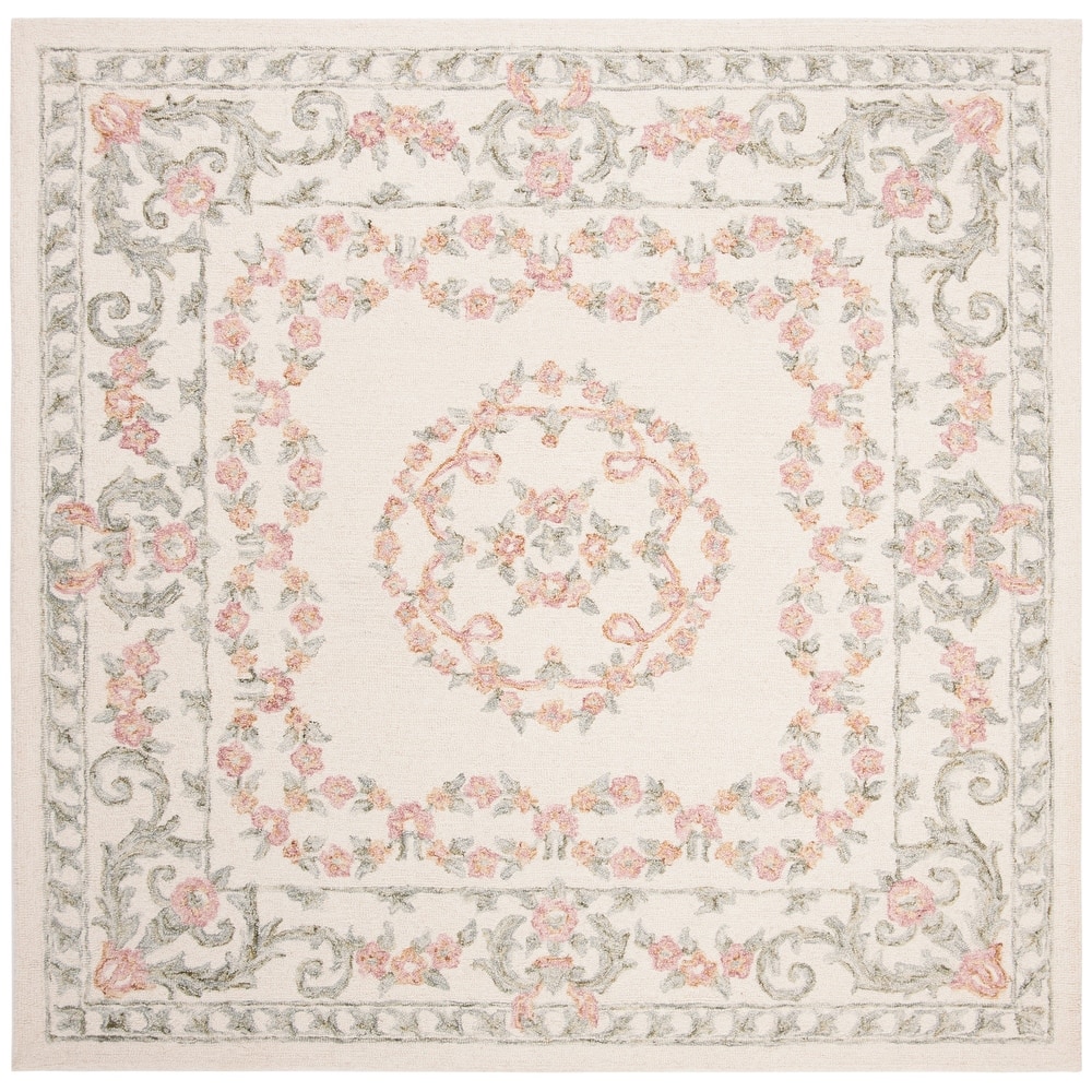 SAFAVIEH Handmade Aubusson Zavastia Traditional Oriental Wool Rug