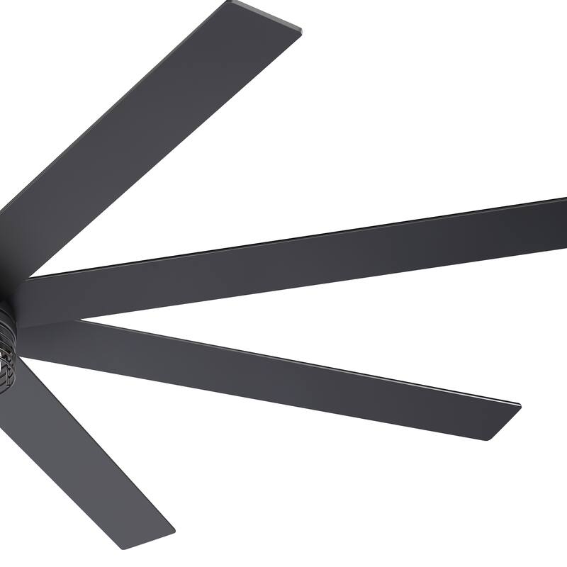 72/52-inch Reversible 8/5-Blade Dimmable LED Ceiling fan with Light and Remote