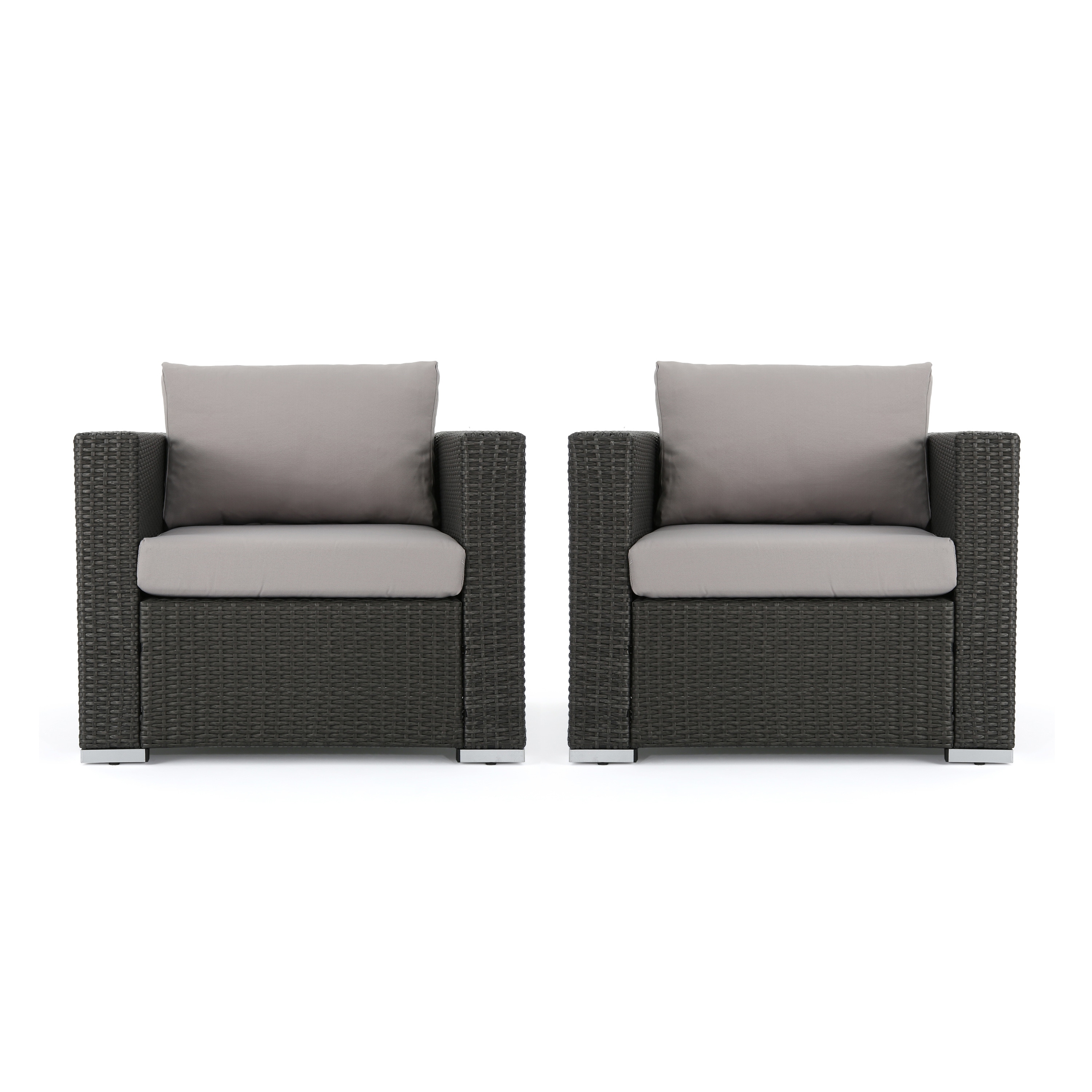 Santa Rosa Wicker Outdoor Club Chair by Christopher Knight Home