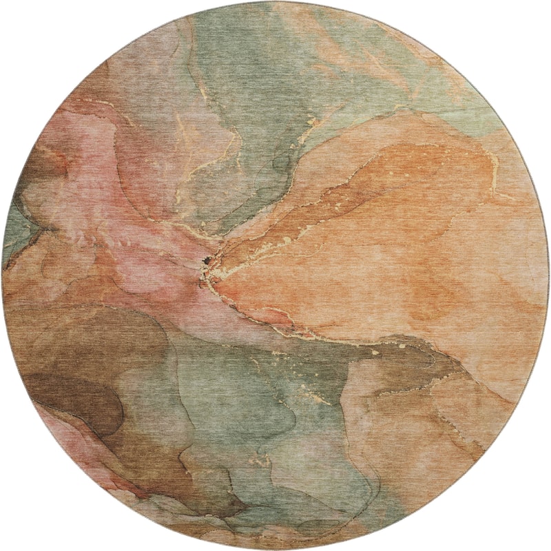Premium Washable Super Soft Abstract Watercolor Mayfield Rug