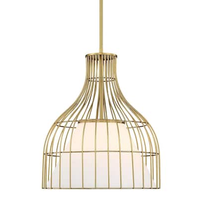 Designers Fountain D340M-16P Evensong 16" Wide Cage Pendant