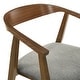 preview thumbnail 16 of 90, Set of 2/4/6 - Santana Mid-Century Modern Upholstered Wood Dining Chairs