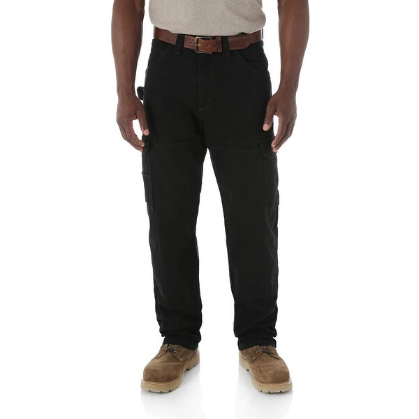 wrangler black work pants