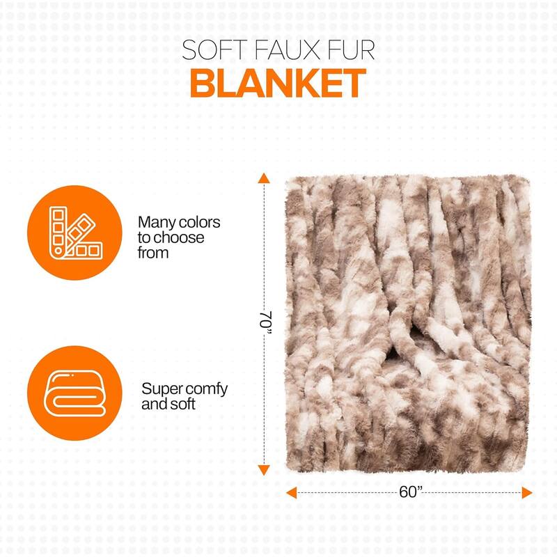 Cheer Collection Luxurious Soft Throw Blanket.