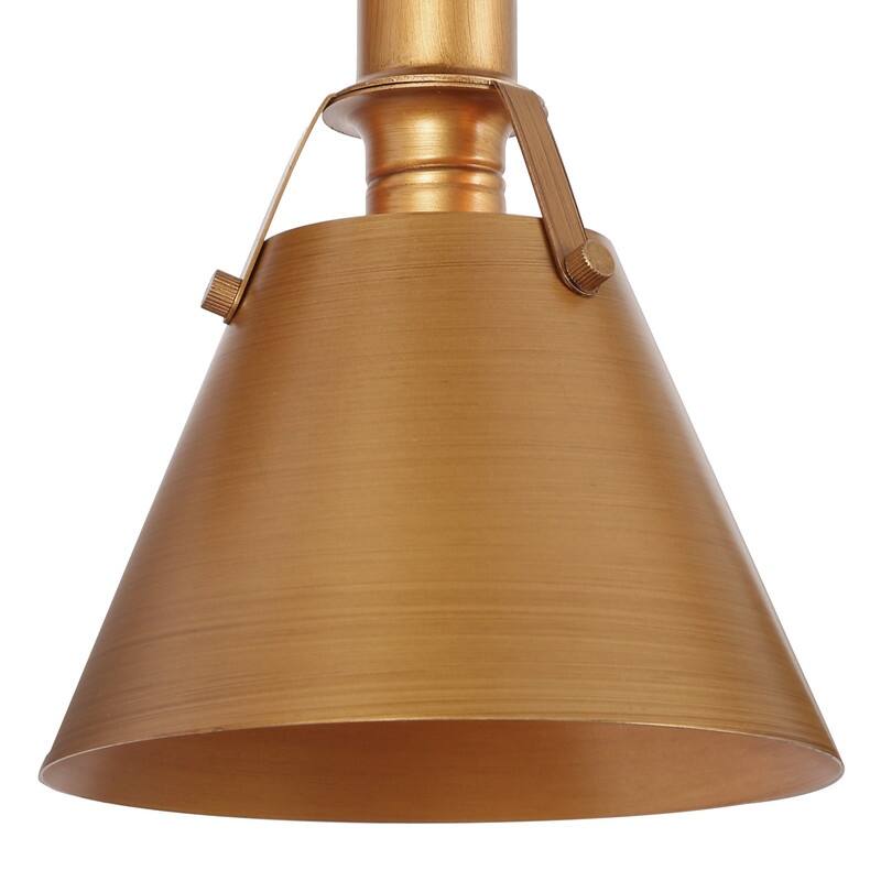 Coney Modern 4-Light Bathroom Vanity Light Cone Metal Shade Wall Sconces