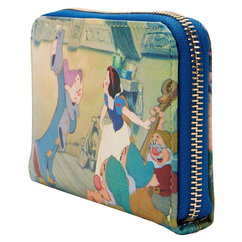 Disney Snow White Scenes Zip Around Wallet