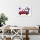 preview thumbnail 9 of 9, American Gnome II by Yvette St. Amant Framed Canvas Wall Art Print