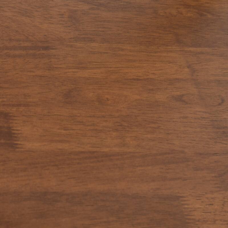 Mid-Century 5-Piece Wood Rectangular Dining Set