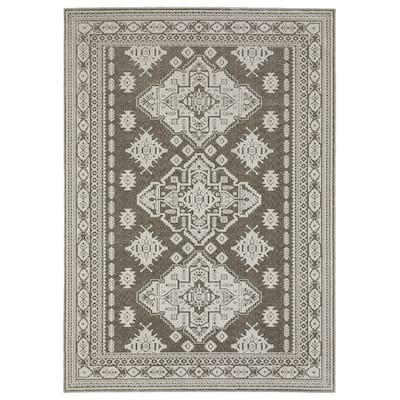 Style Haven Ingram Two-Tone Triple Medallions Area Rug