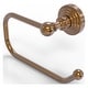 preview thumbnail 14 of 27, Allied Brass Waverly Place Collection European Style Toilet Tissue Holder Brushed Bronze