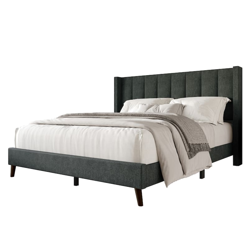 Clayfell Cranston Upholstered Panel Bed