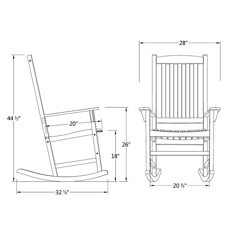 Cambridge Casual Alston Outdoor Rocking Chair