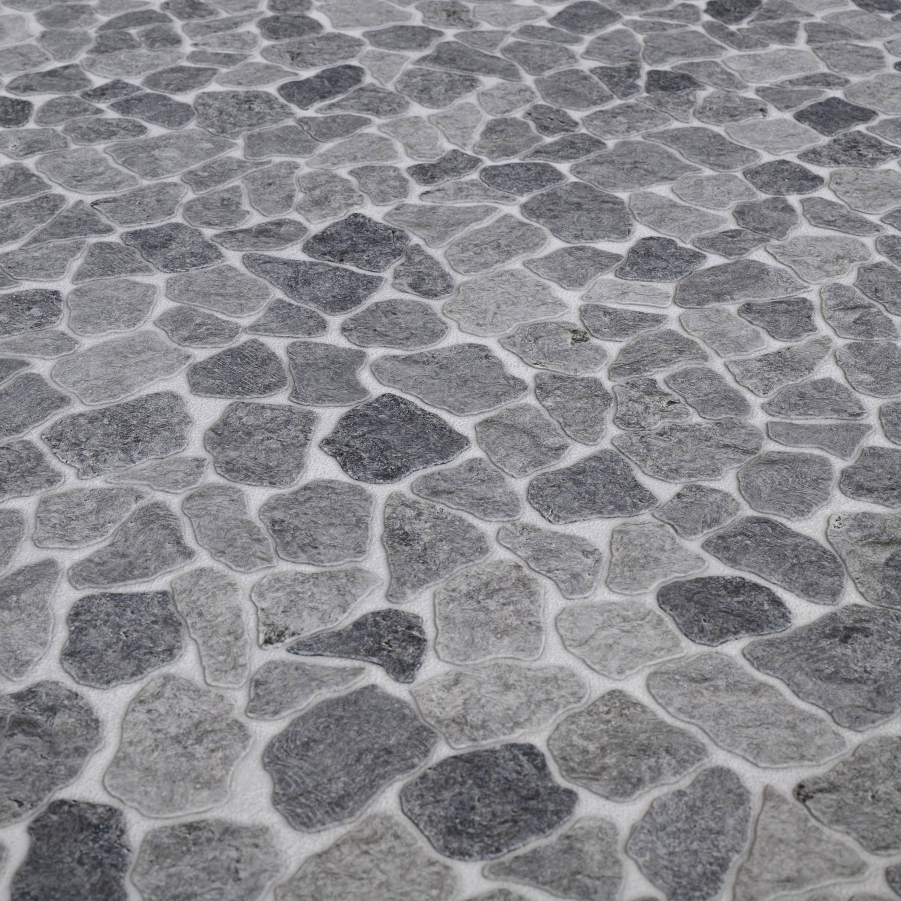Full Eclectic 18 in. x 18 in. Marble Tumbled Wall and Floor Tile