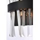 preview thumbnail 11 of 19, Indigo Home 8 inch crystal bath sconce