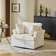 preview thumbnail 2 of 26, Corduroy Living Room Swivel Accent Chair