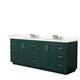Option Green, Nickel Trim, Giotto Quartz Top
