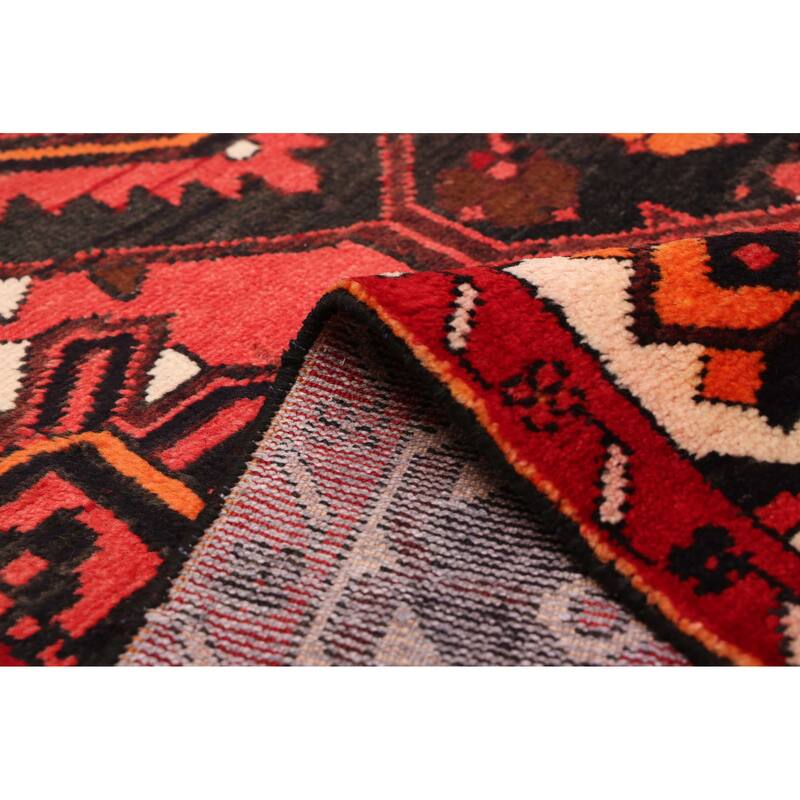 ECARPETGALLERY Hand-knotted Kayseri Vintage Red Wool Rug - 6'11 x 10'5