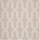 preview thumbnail 36 of 53, SAFAVIEH Handmade Flatweave Dhurries Vikki Modern Moroccan Wool Rug 6' x 6' Square - Grey/Ivory