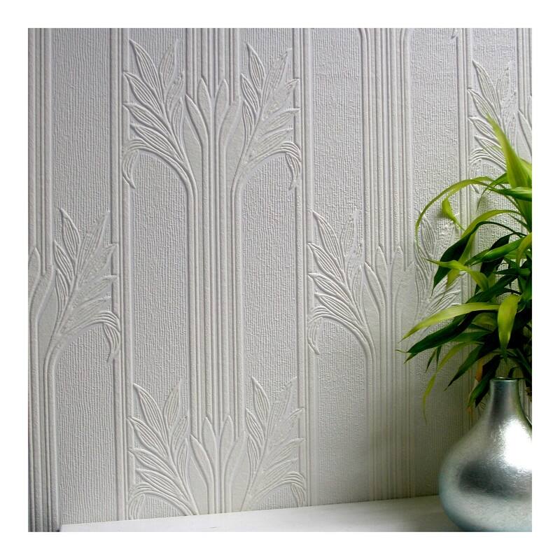 Brewster Brewster Wildacre Paintable Textured Vinyl Wallpaper - 20.9 x 396 x 0.025