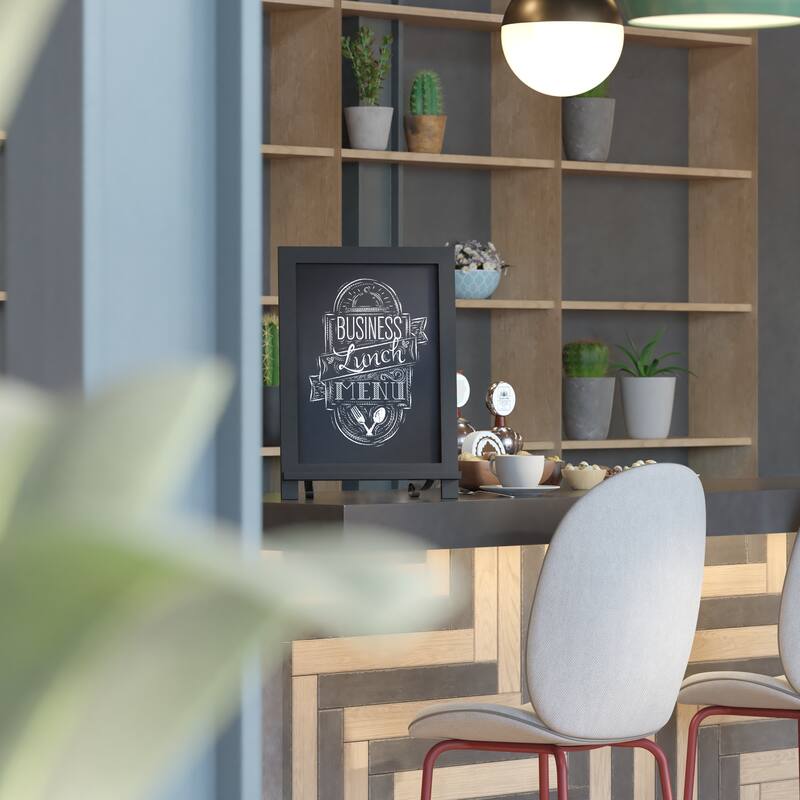 10 Pack Tabletop or Wall Mount Magnetic Chalkboards