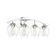 preview thumbnail 11 of 9, Meridian M80033 4 Light 33" Wide Bathroom Vanity Light with Clear