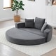 preview thumbnail 1 of 64, Convertible Sofa Bed, Multi-Functional Futon Lounge Sofa Grey