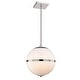 preview thumbnail 4 of 3, Crystorama Lighting Group Truax 3 Light 16" Wide Pendant with White