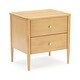 preview thumbnail 6 of 16, Max and Lily Harbor 2 Drawer Nightstand