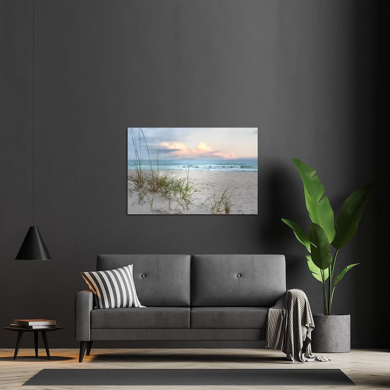 Beach Driftwood Print On Acrylic Glass by Nan