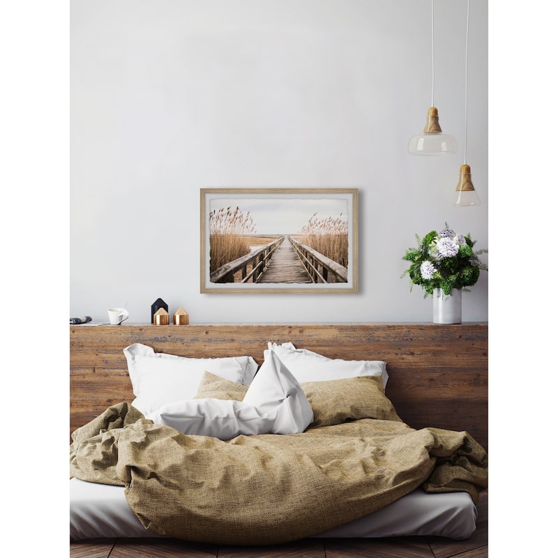 'Weekend Vibes' Framed Painting Print