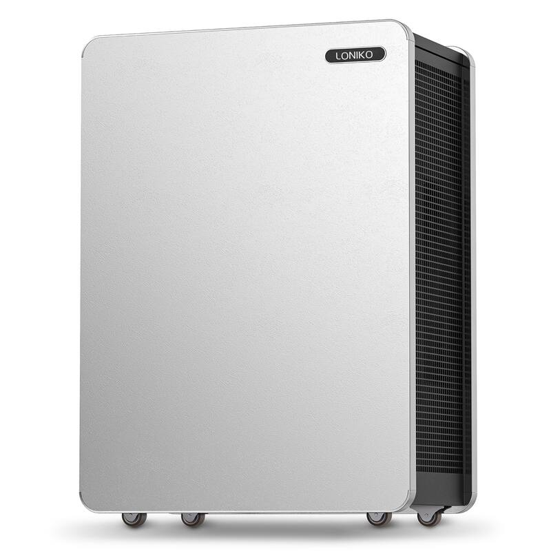 LUFTRUM Air Purifier for Large Room Up to 4646 Sq.Ft Air Filter for Allergies Pets Asthma Smoke Air Cleaner - White