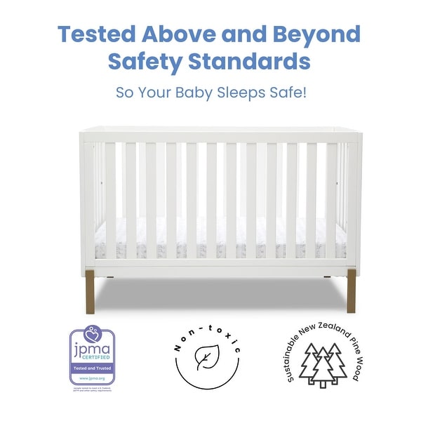 Delta Children Hendrix 4 in 1 Convertible Crib On Sale Bed