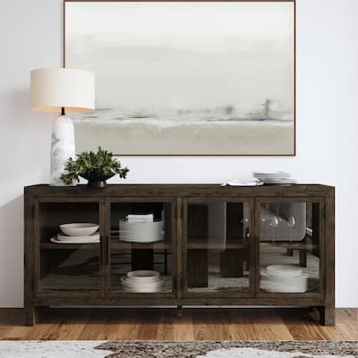 Classic Home Troy 72" Reclaimed Oak Buffet Sideboard