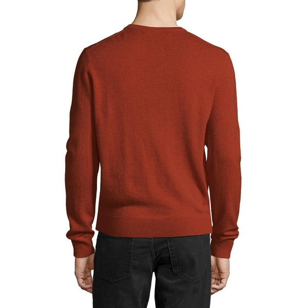 burnt orange sweater