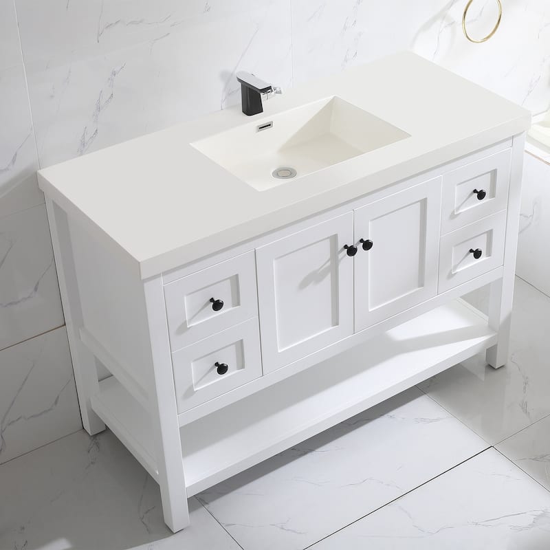 Winslow 48" Single Bathroom Vanity Set