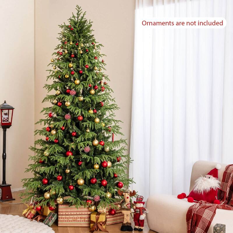 Costway 6/7/8 FT Artificial Christmas Tree with 270 LED Lights, 746 - See Details