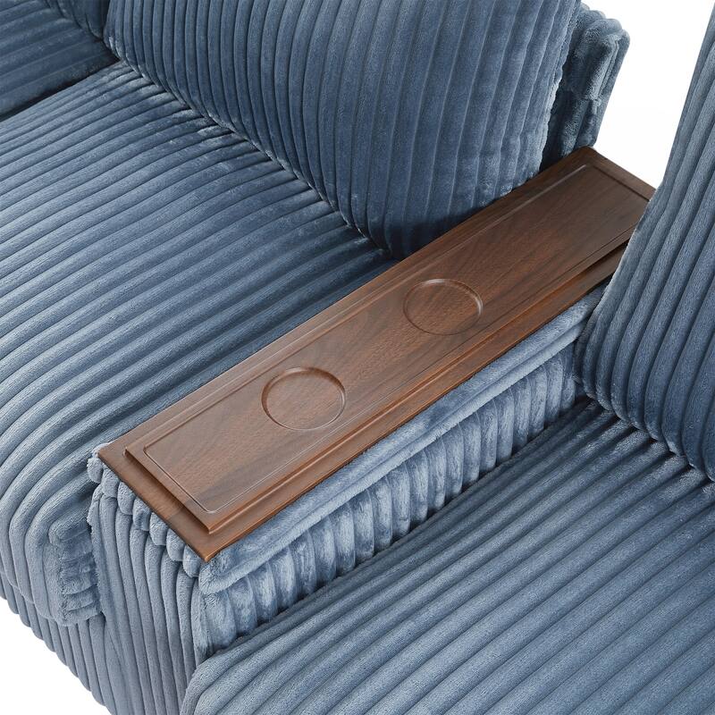 133inch 4-seater Corduroy Sofa Couch