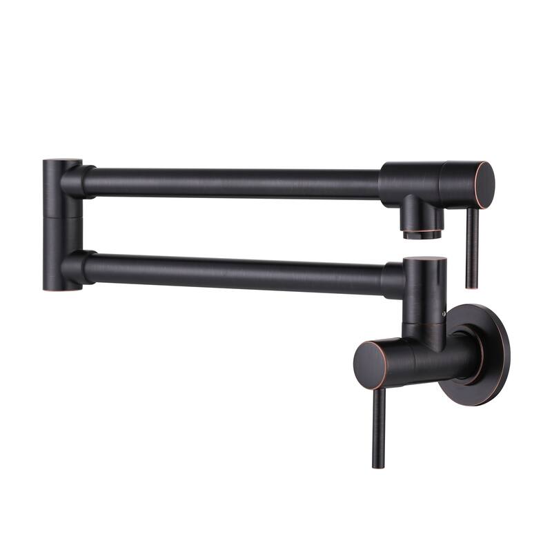 WOWOW Wall Mounted Pot Filler - Oil Rubbed Bronze