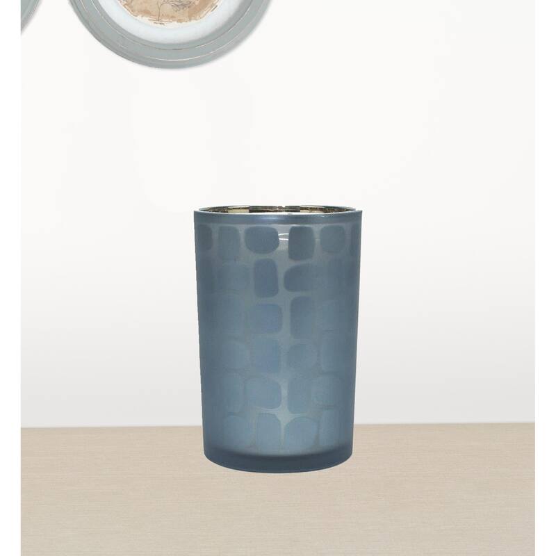 HomeRoots Set Of Two Blue Flameless Tabletop - 9