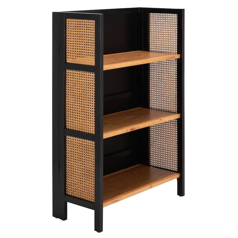 SAFAVIEH Dominga 3-Shelf Open Top Etagere - 30" W x 14" L x 47.3" H - 30Wx14Dx47H