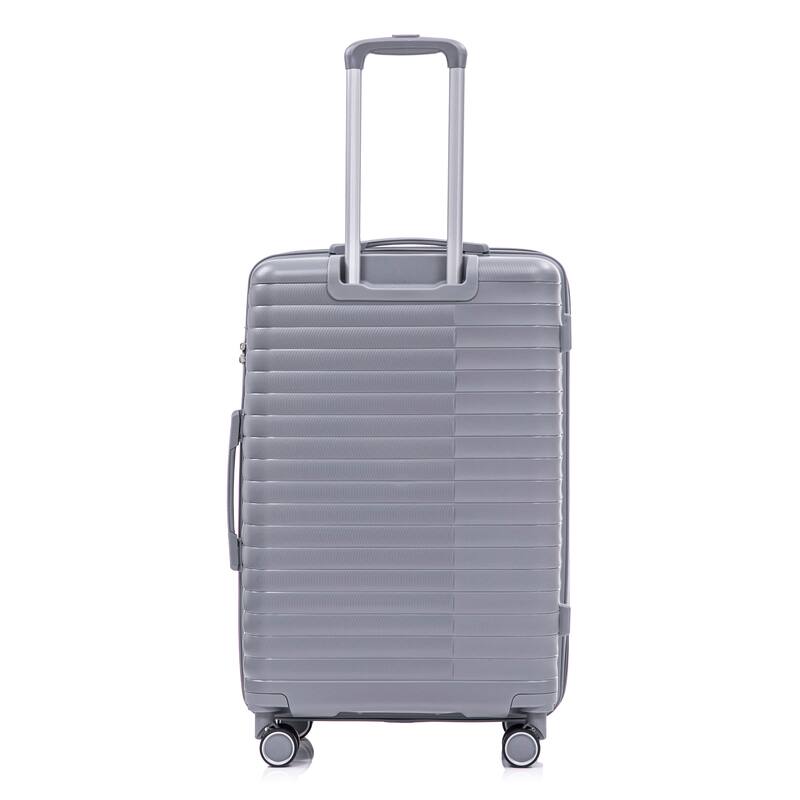 14IN 20IN 24IN 28IN 4 pcs/set in PP Spinner Wheel Luggage, Carry on Suitcase, Iron Pull Rod, Combination Password Lock