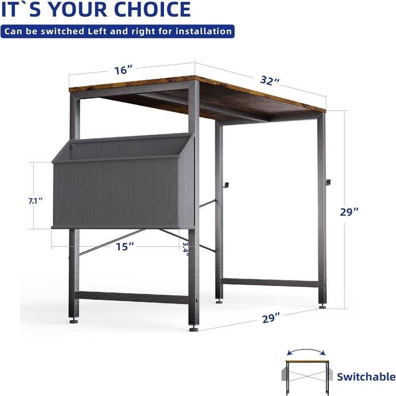 32 Inch Small Spaces Computer Desk