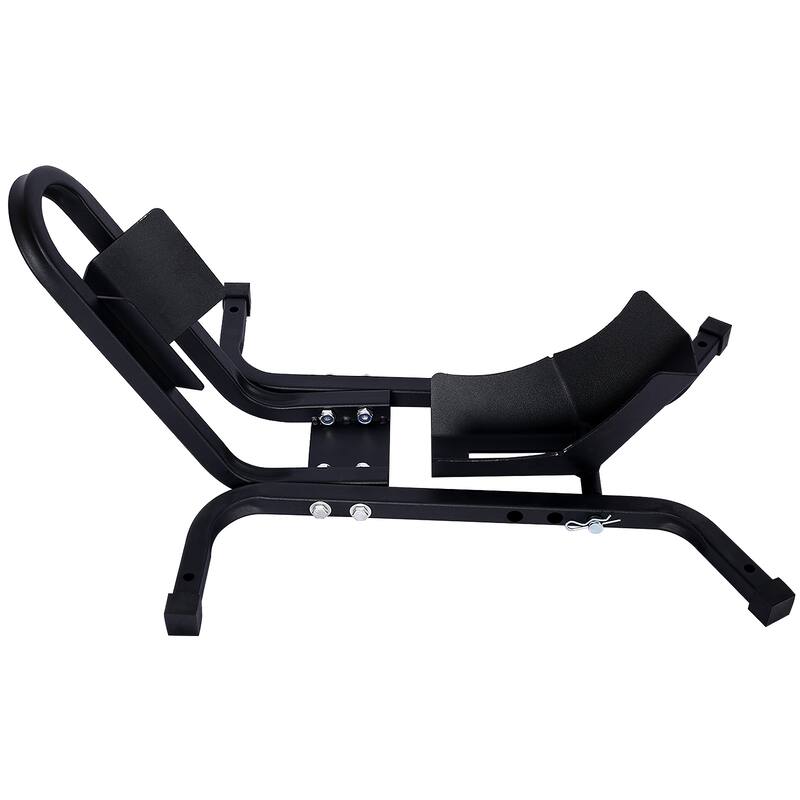 Anmytek Motorcycle Front Wheel Chock 1200 LB Capacity Garage Trailer Parking Stand