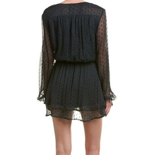 long sheer tunic dress