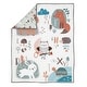 preview thumbnail 4 of 8, Bedtime Originals Animal Alphabet 5-Piece Infant Nursery Baby Crib Bedding Set
