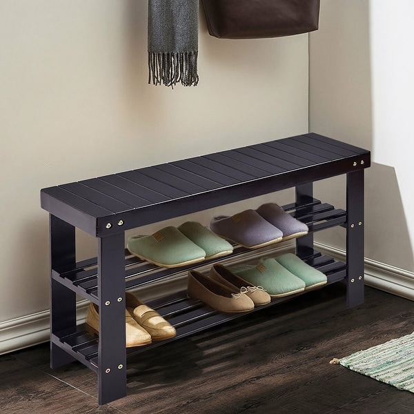 Bed bath and beyond shoe rack bench 2025