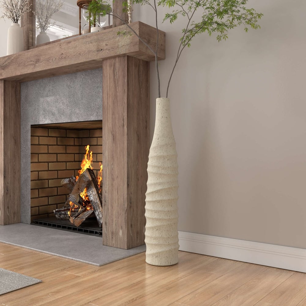 Modern Handmade Ceramic Tall Floor Vase