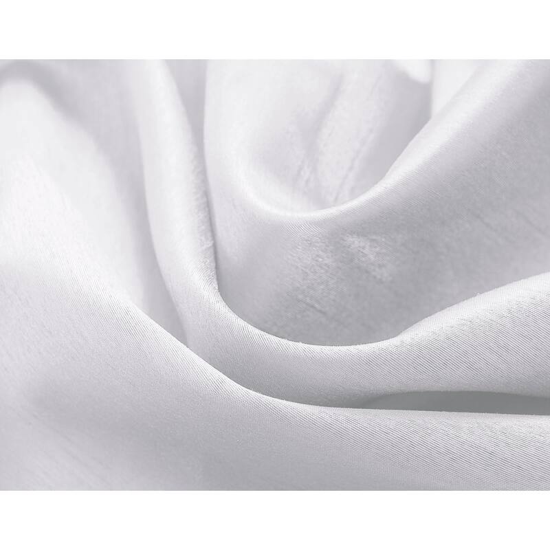 Nancy Faux Silk 63-inch Grommet Curtain Panel - 54 x 63 in. - 54 x 63 in.