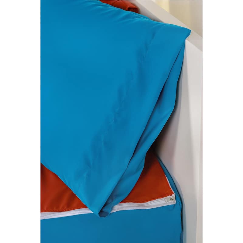 Siscovers Azure Bunkie Deluxe Zipper Bedding Set
