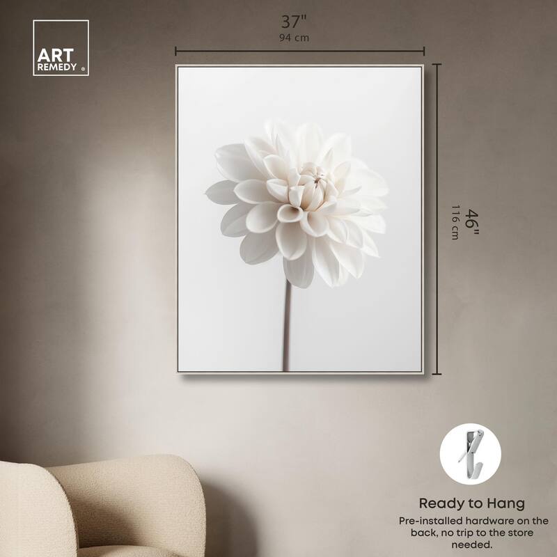 Pristine Blossom II Canvas by Art Remedy